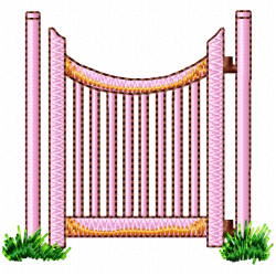 Garden Barriers Embroidery Design 5 Garden Barriers Embroidery Design 5